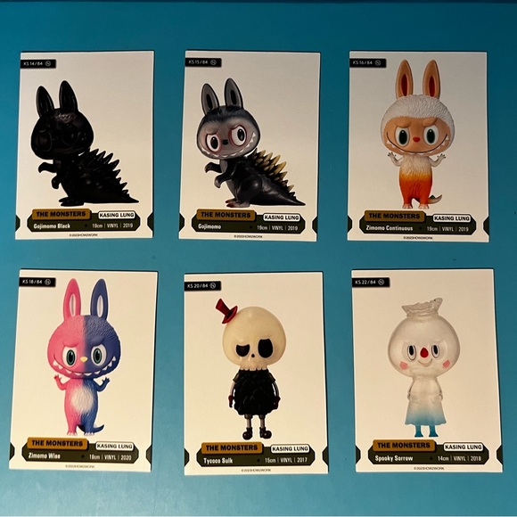 How2Work The Monsters Series 2 Collectible Trading Cards - 18 card lot - Picture 4 of 9